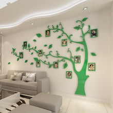 Load image into Gallery viewer, 3D Acrylic Tree Photo Frame Wall Stickers