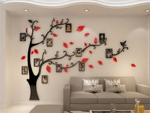 Load image into Gallery viewer, 3D Acrylic Tree Photo Frame Wall Stickers