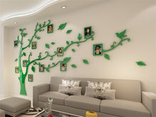 Load image into Gallery viewer, 3D Acrylic Tree Photo Frame Wall Stickers