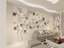Load image into Gallery viewer, 3D Acrylic Tree Photo Frame Wall Stickers