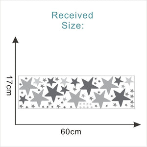 Colorful Stars Wall Sticker