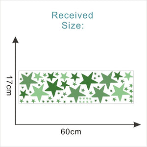 Colorful Stars Wall Sticker