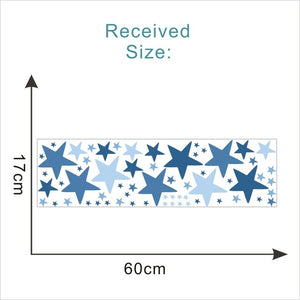 Colorful Stars Wall Sticker