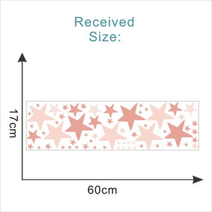 Colorful Stars Wall Sticker