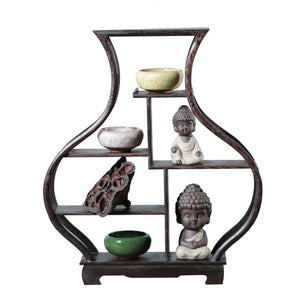 Wooden Retro Storage Racks Craft Decor