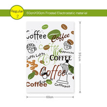 Load image into Gallery viewer, Coffee Theme Window Sticker